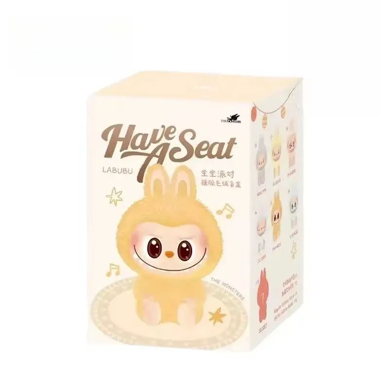 Labubu Vinyl Plush Blind Box Have a Seat Series 6 Collectibles + Secret Edition Chance - Image 2