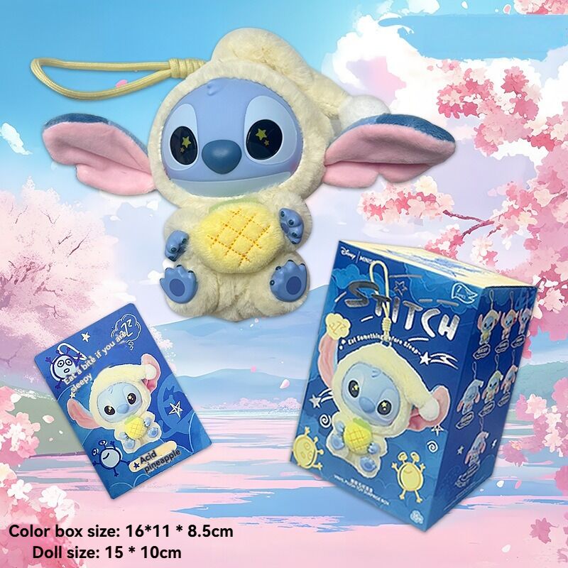 Labubu x Stitch Blind Box Series - Eat Something Before Sleep - Image 3