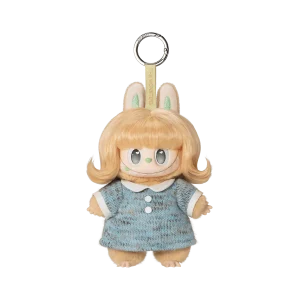 Labubu Velvet Noon Plush Keychain | POP MART Hair Salon Series