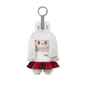 Labubu Velvet Noon Plush Keychain | POP MART Hair Salon Series