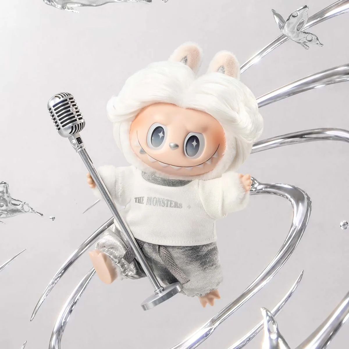 popmart ラブブ　シークレット　hazy noize Labubu Hazy Noise Secret Edition Plush Keychain | POP MART - My