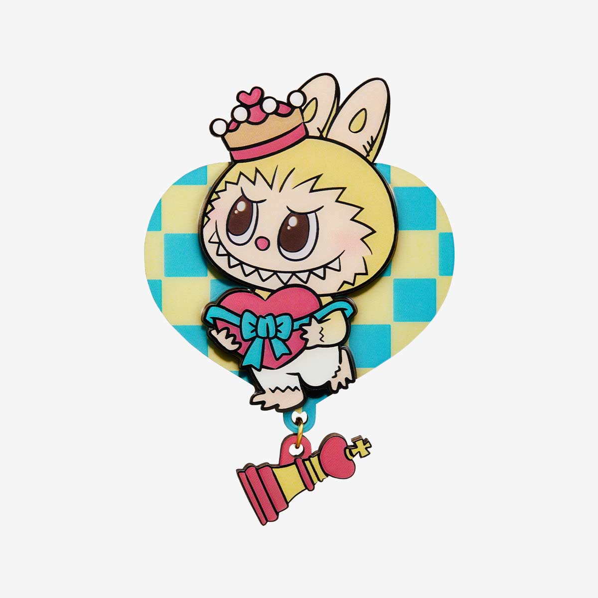 Labubu Bond Fridge Magnet – Let's Checkmate Secret Edition