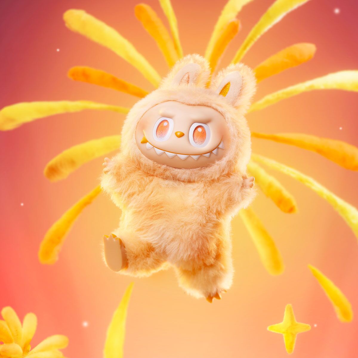 Labubu Happiness Vinyl Plush - Big Into Energy Series - Image 2