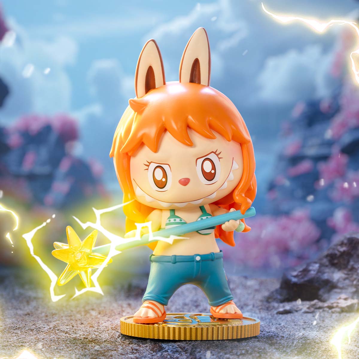 Labubu × One Piece Nami Figurine – Limited Edition Navigator Collectible