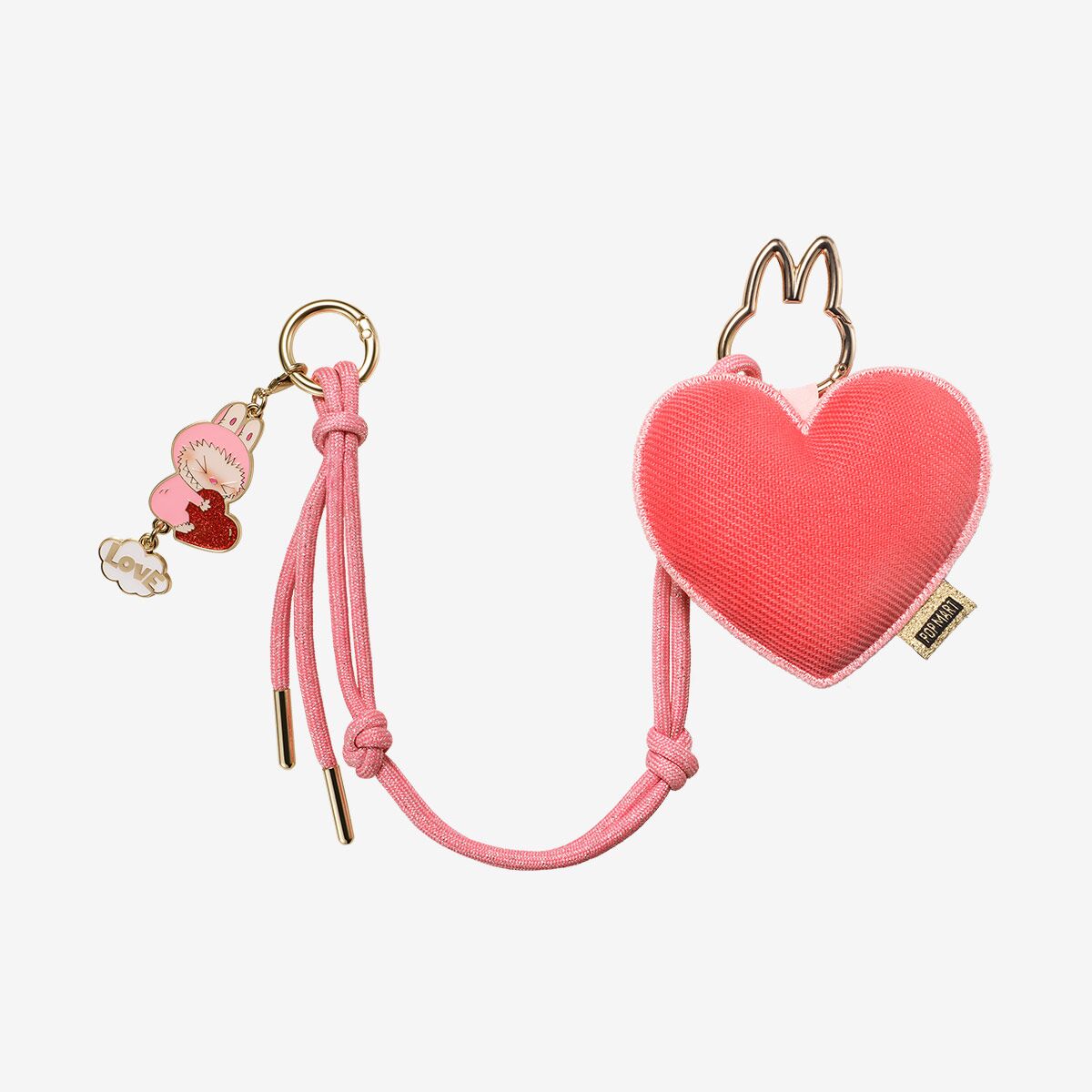 Labubu Letter Pendant ❤️ Heart Secret Edition – Pin for Love Series